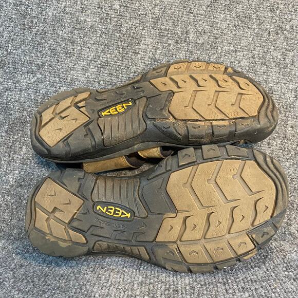 Keen Newport H2 Sandals Mens Size 9.5 Brown Leather Closed Toe Hiking Waterproof main image 3